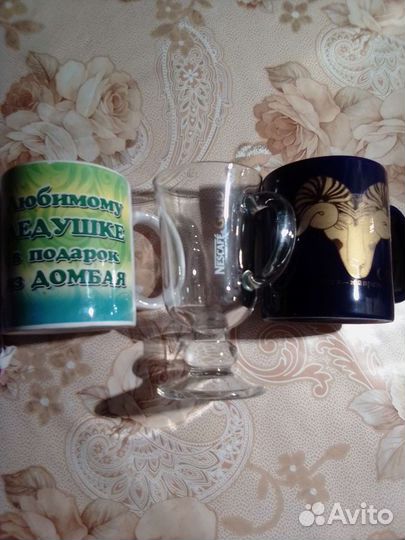 Кружка с надписью,конфетница