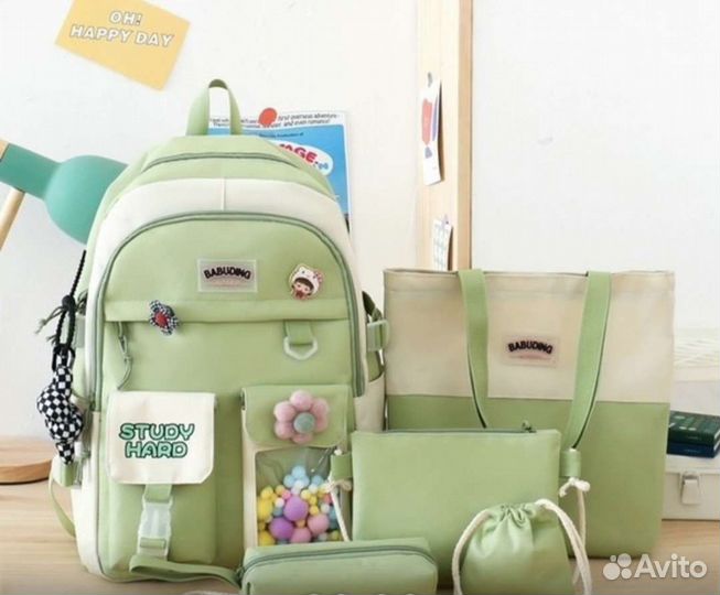Школьный рюкзак5в1