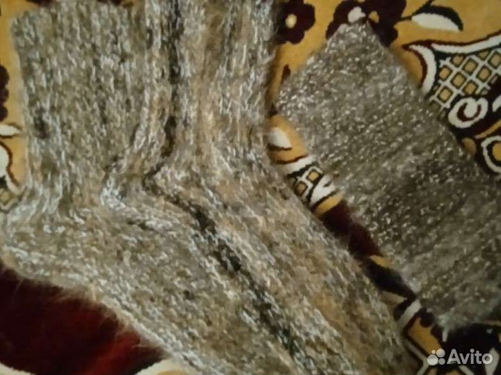 Носки из собачьей шерсти