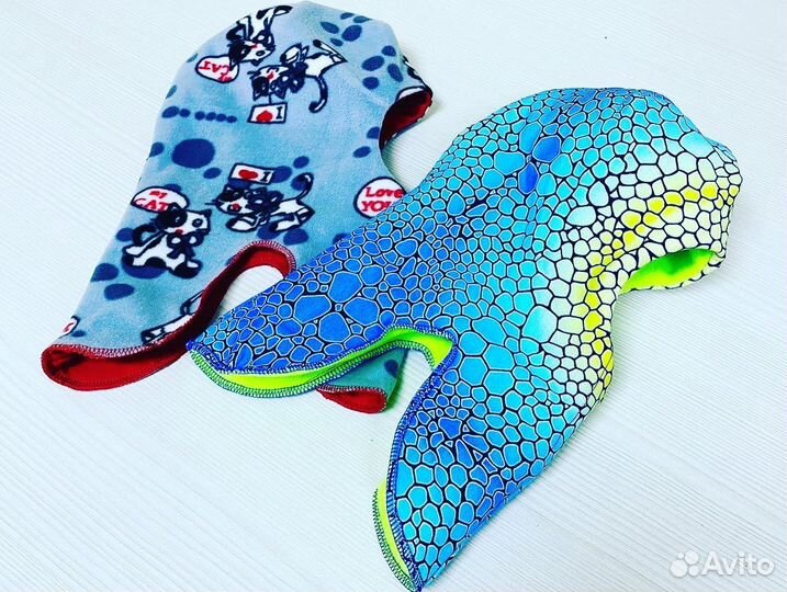 Шапка-шлем детский