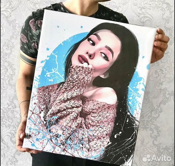 Портрет по фото в подарок