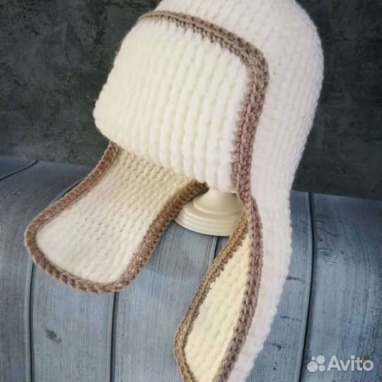 Шапка-ушанка зимняя