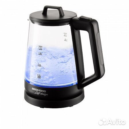 Электрочайник Redmond RK-G191 черный