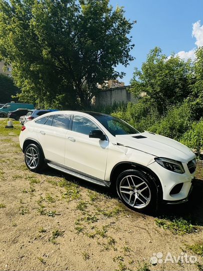 Mercedes-Benz GLE-класс Coupe 3.0 AT, 2017, битый, 113 123 км