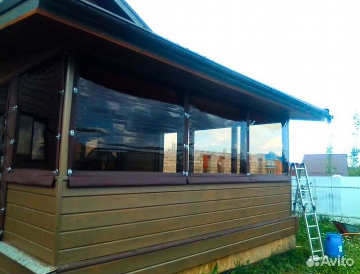 Мягкие окна шторы