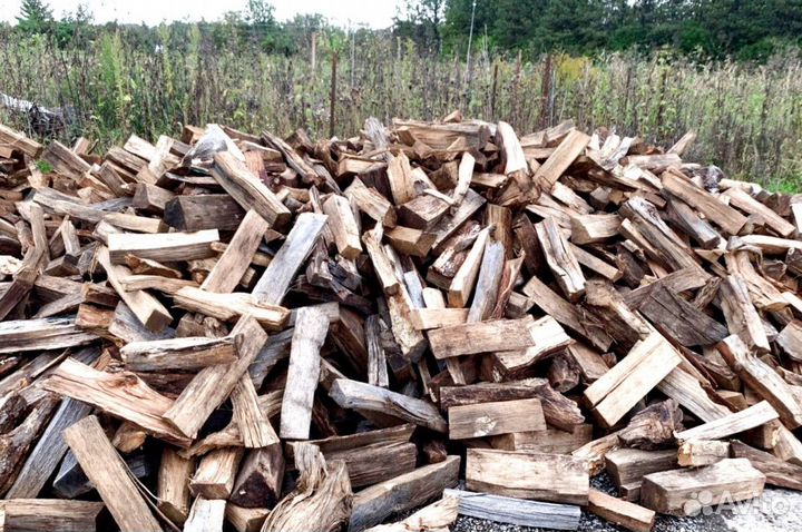 Дрова подсушенные