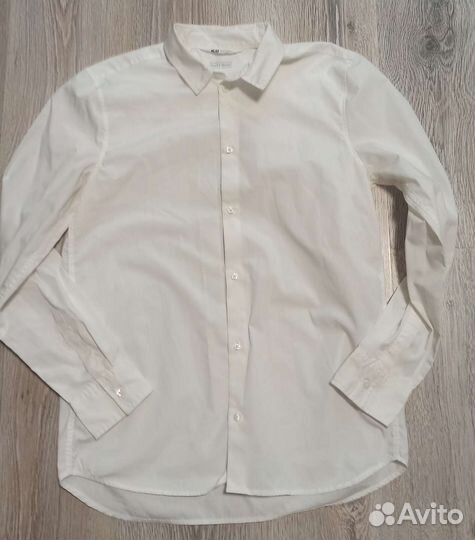 Школьная одежда рубашка, жилет, галстук h&m,р.170