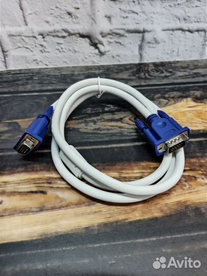Кабель Vga 3 метра новый