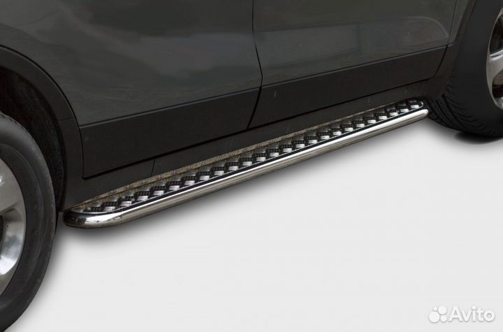 Защита порогов Opel mokka (2013)