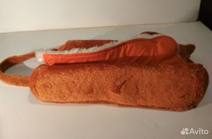 Детская плюшевая сумочка сумка