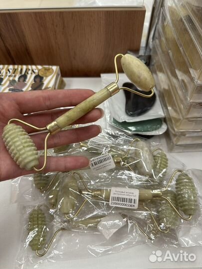 Набор роллер нефритовый