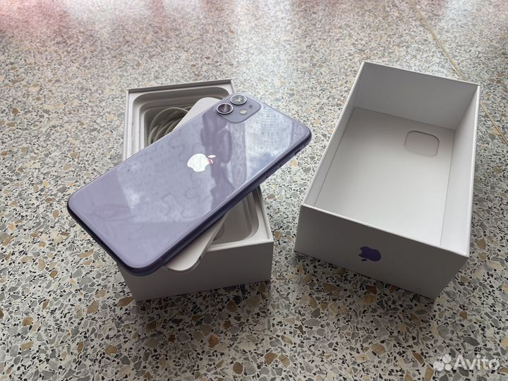 iPhone 11 фиолетовый