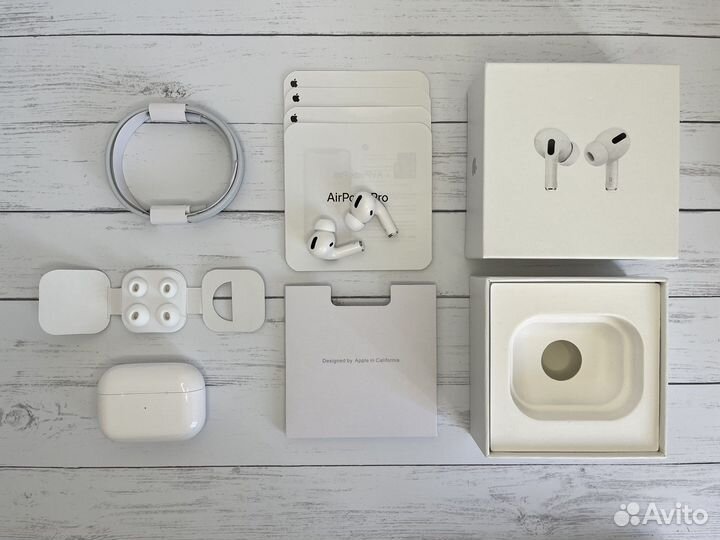 AirPods Pro, 2, 3 (Новые, гарантия) + чехол