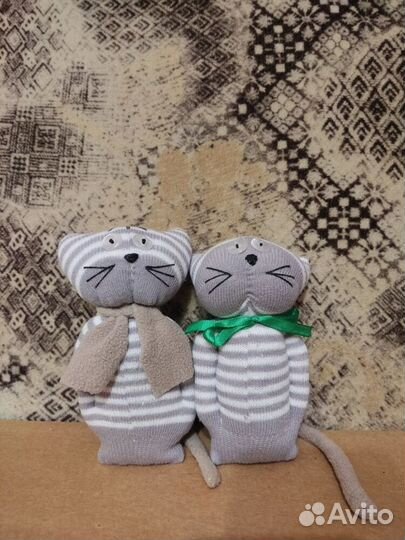 Котики из носочков