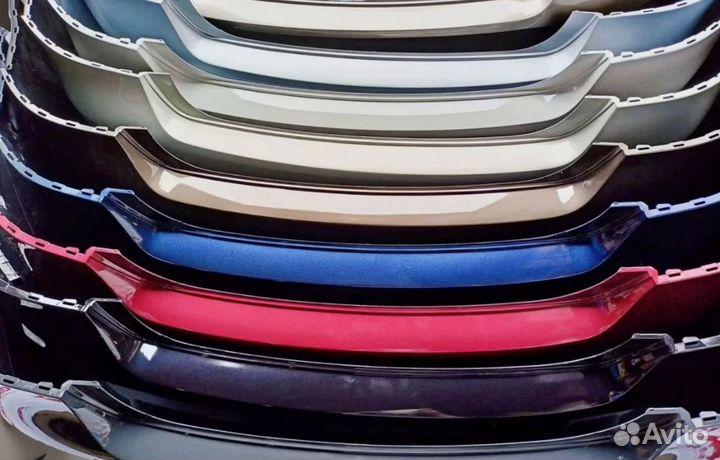 Бампер задний на Volkswagen Polo V 2010-2015