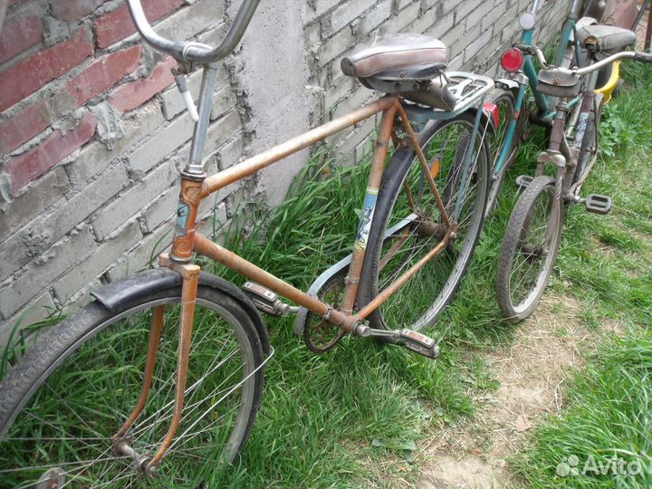 Велосипед СССР В-541 «Спорт» 1958-71 Рубиновый цв