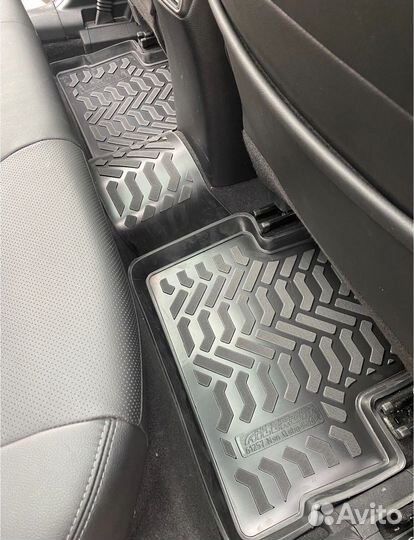 Коврики салона 3D Mercedes-Benz M-class W164 05-11