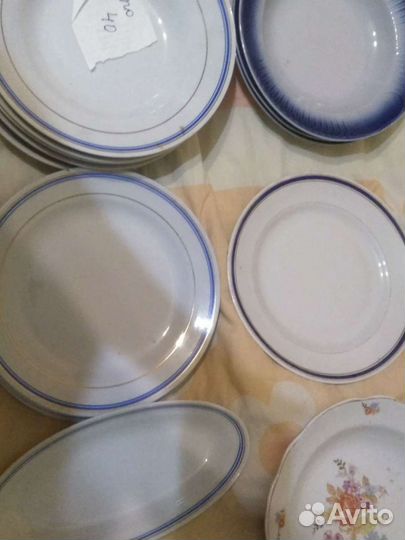 Тарелки СССР, посуда