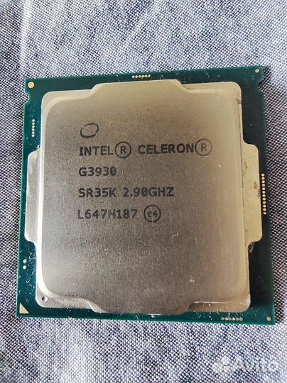 Процессор intel celeron g3930 LGA 1151
