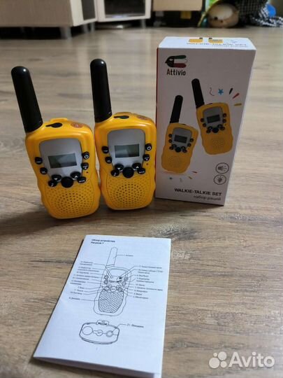 Комплект раций, игровые рации