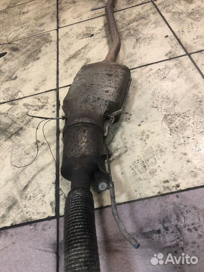 Renault duster. Глушитель. Катализатор. Дизель