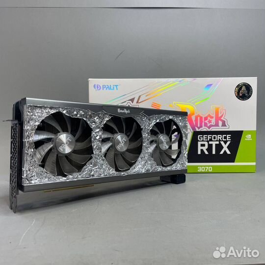 Видеокарта Palit GeForce RTX 3070 GameRock 8GB