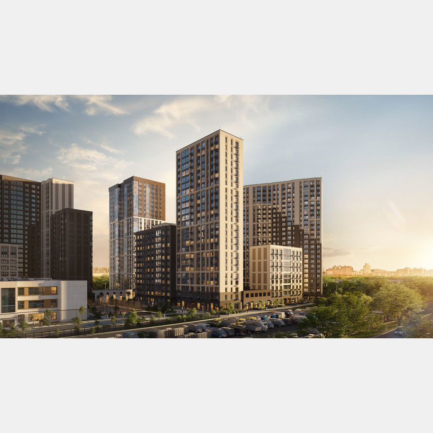 1-к. квартира, 38,5 м², 2/25 эт.