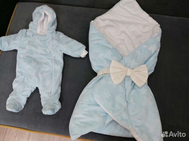 Конверт плед на выписку