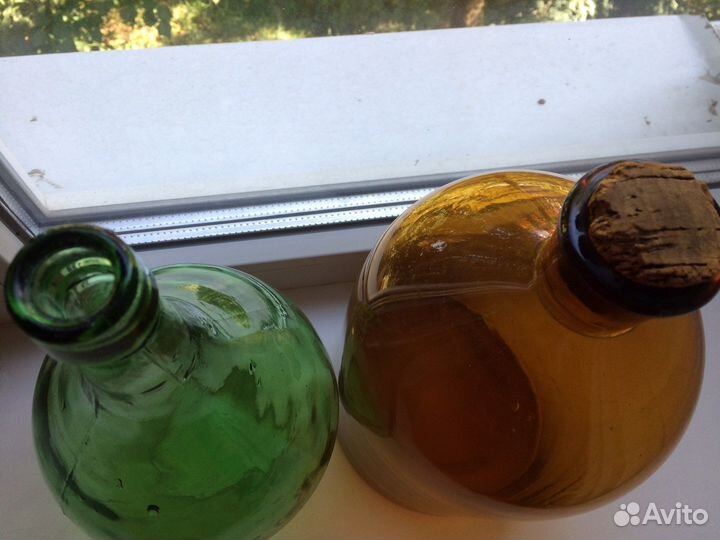 Бутыль стеклянная СССР