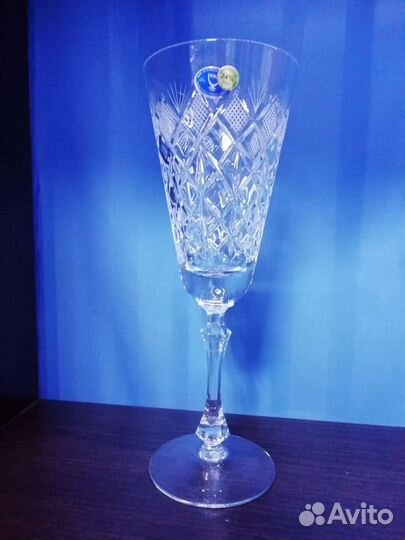 Хрустальные бокалы фужеры
