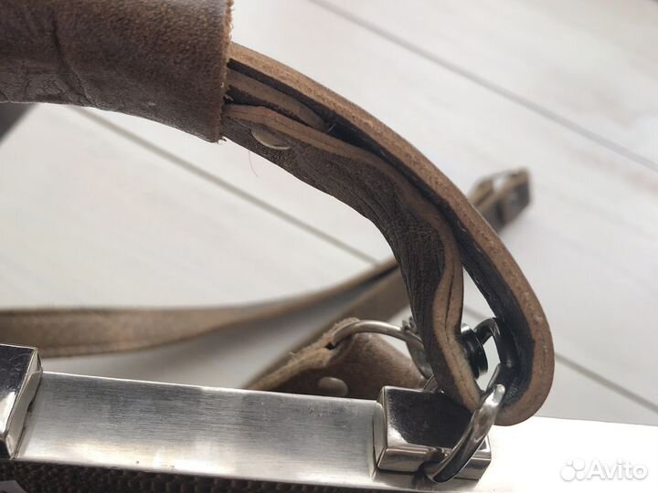 Саквояж натуральная кожа из СССР