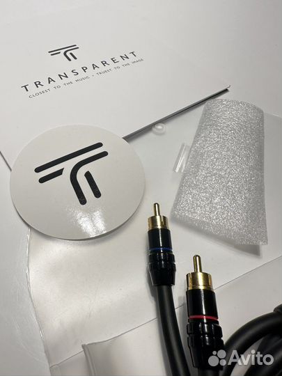 Фоно кабель Transparent Link G6 Phono 1m