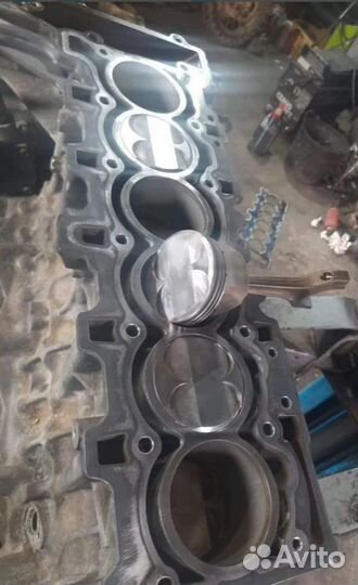 Шорт-блок двигателя N52B30 на BMW 3.0