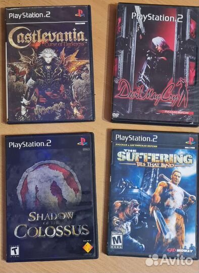 Диски с играми для ps 2