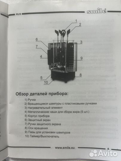 Электрическая шашлычница