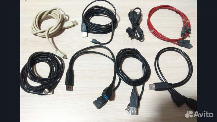 Провода usb, шнуры, микрофон, зарядки