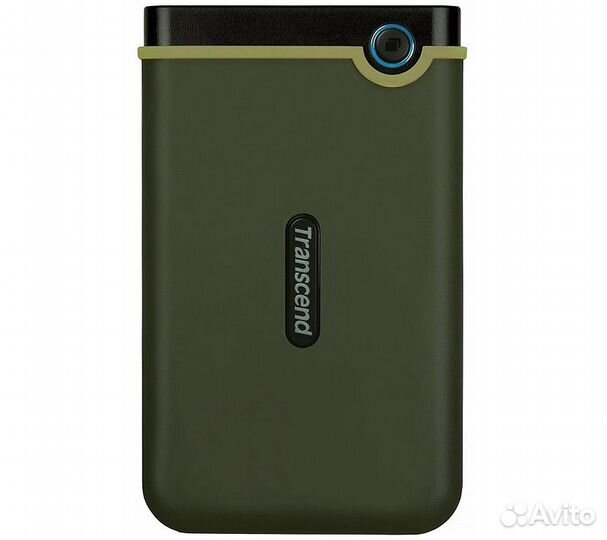 Внешний HDD Transcend StoreJet 1Tb, зеленый (TS1TS