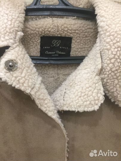 Дубленка детская zara