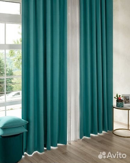 Комплект портьер канвас Эдем шторы занавески