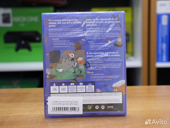 Untitled Goose Game by House House (PS4, русские с