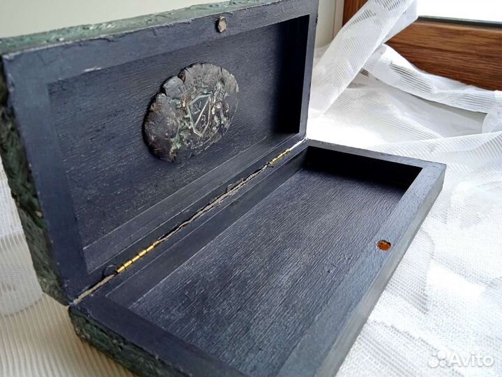 Шкатулка купюрница визитница ручная работа