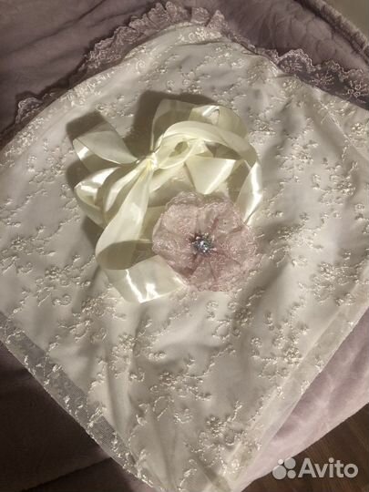 Одеяло на выписку для девочки