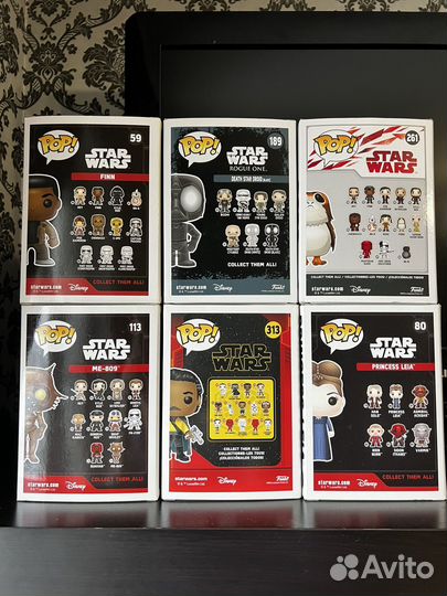 Funko pop star wars оригинал