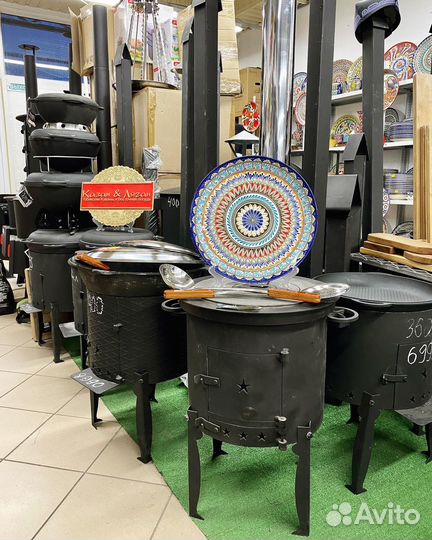 Печь под казан