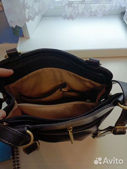 Женская сумка рюкзак из натуральной кожи
