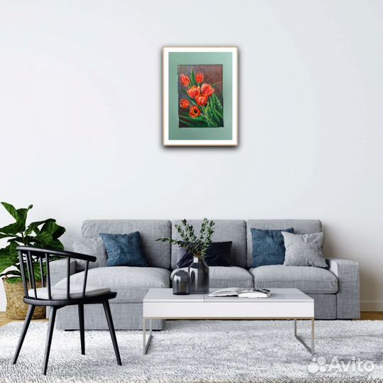 Картина цветы