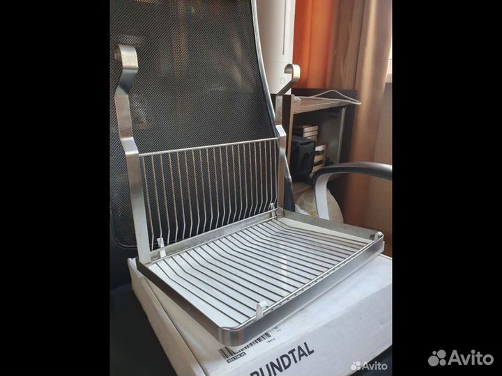 Сушилка для посуды IKEA на рейлинг