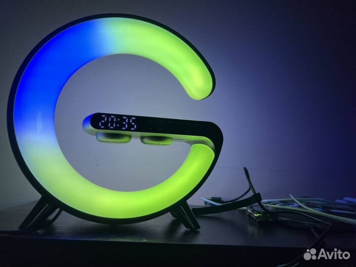 Подарок RGB лампа настольная/колонка/ночник