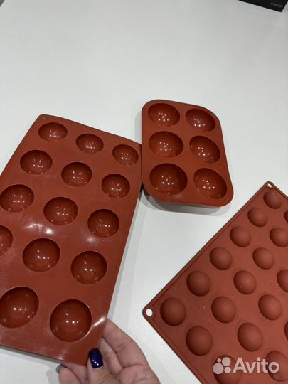 Силиконовые формы полусферы