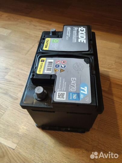 Аккумулятор 77 Ah. 760 A